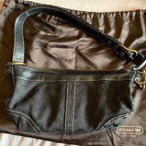 Black Coach Purse - image 1